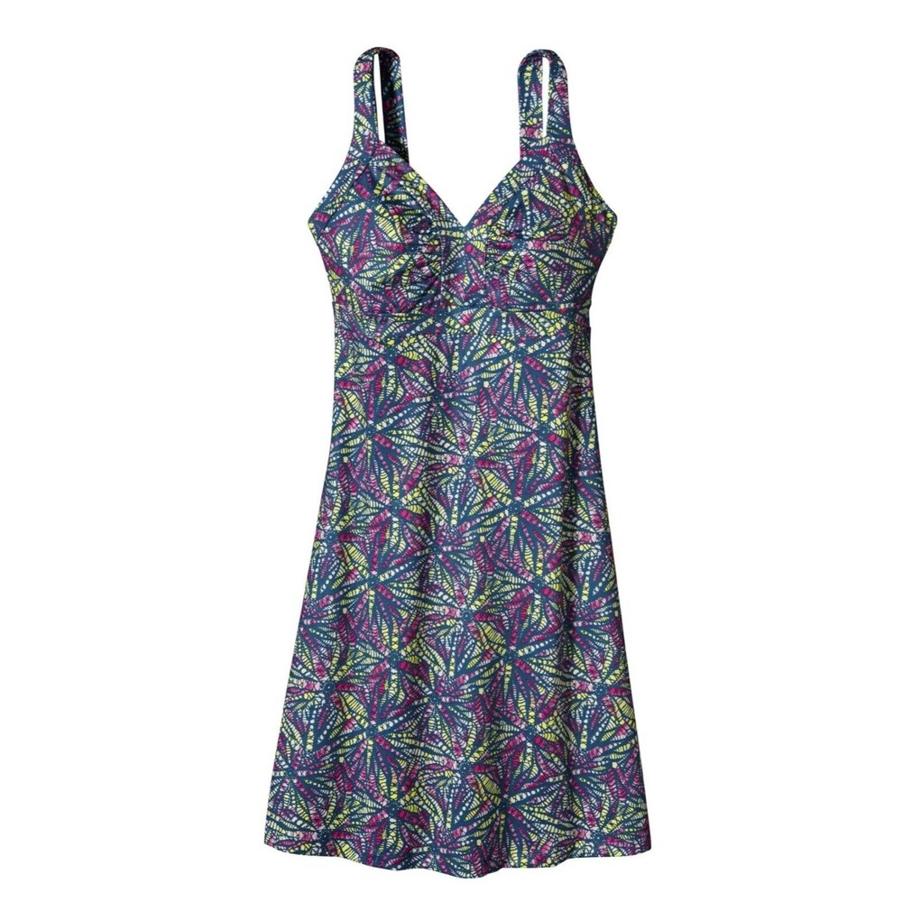 Patagonia Dress Women's XS Minette‎ Blue Floral Stretch Active